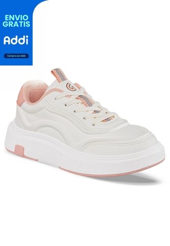 Tenis Casuales Hadom Beige Los Gomosos Para Niña Los Gomosos