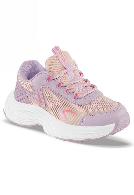 Tenis Urbanos Nekuro Beige-Rosa Los Gomosos Para Niña