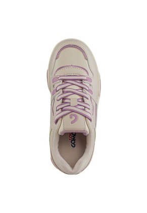 Tenis Urbanos Samien Beige-Rosa Los Gomosos Para Niña