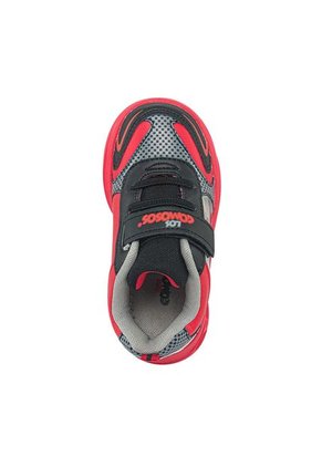 Tenis Con Luces Raceto Rojo Para Niño Los Gomosos