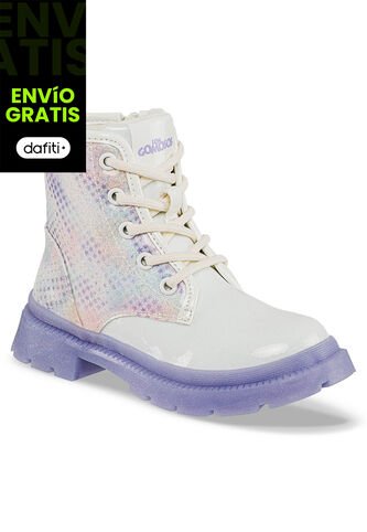 Botas Zemin Blanco Para Niña Los Gomosos Los Gomosos