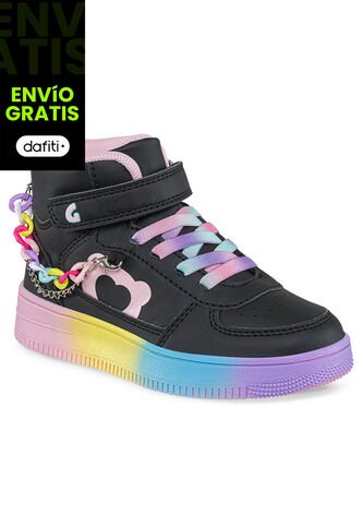 Botas Zunhe Negro Para Niña Los Gomosos Los Gomosos