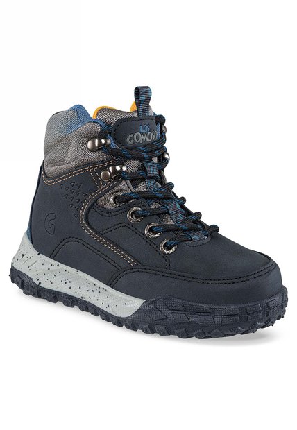 Botas Punna Azul Osc Para Niño Los Gomosos
