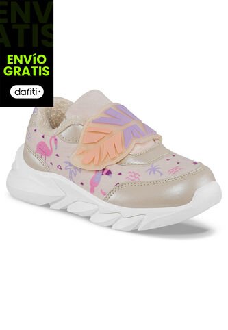 Tenis Zenik Beige Para Niña Los Gomosos Los Gomosos