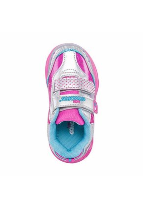 Tenis Con Luces Magicale Plata Para Niña Los Gomosos