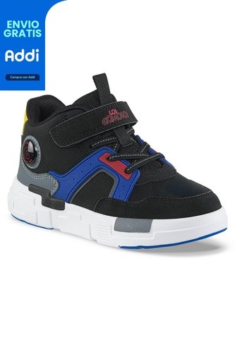 Tenis Urbanos Enory Negro Los Gomosos Para Niño Los Gomosos