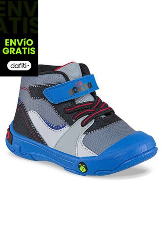 Botas Vipon Gris-Azul Para Bebés Los Gomosos Los Gomosos