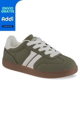 Tenis Casuales Koaban Verde Los Gomosos Para Niño Los Gomosos