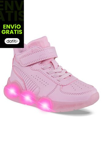 Tenis Luces Sorel Rosa Para Niña Los Gomosos Los Gomosos