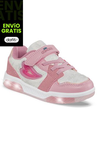 Tenis Luces Puler Blanco Para Niña Los Gomosos Los Gomosos