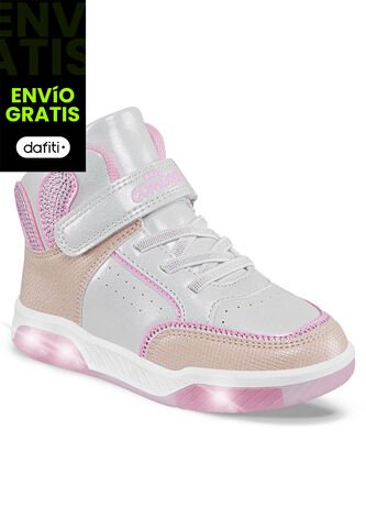 Tenis Luces Ridda Blanco Para Niña Los Gomosos Los Gomosos