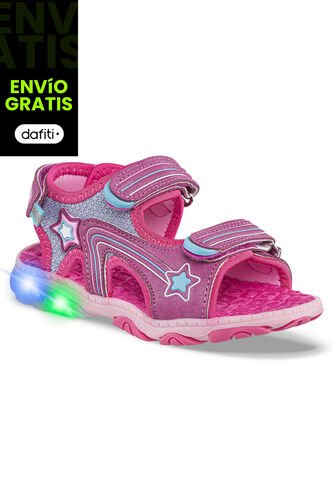 Sandalias Snor Fucsia Para Niña Los Gomosos Los Gomosos