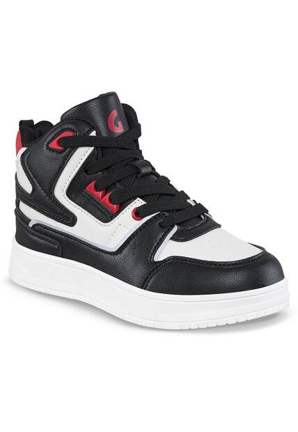 Tenis Urbanos Ruype Negro-Blanco Para Niño Los Gomosos