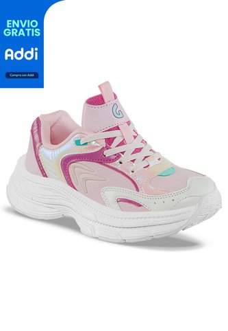 Tenis Urbanos Ofalum Rosa Los Gomosos Para Niña Los Gomosos