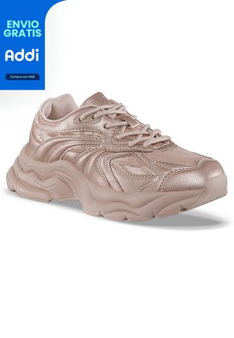 Tenis Urbanos Vifor Oro Rosa Los Gomosos Para Niña Los Gomosos