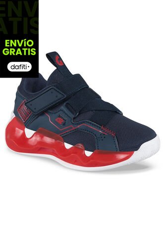 Tenis Frelia Azul Osc Para Niño Los Gomosos Los Gomosos