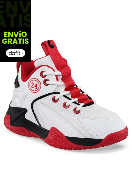 Tenis Loger Blanco Para Niño Los Gomosos