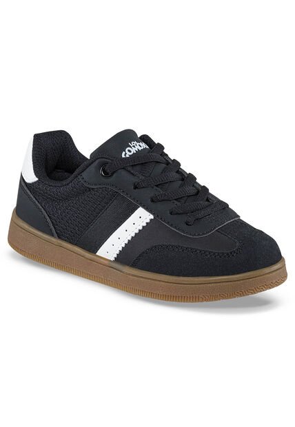 Tenis Urbanos Zibber Negro Para Niño Los Gomosos
