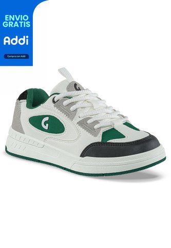Tenis Casuales Endolo Blanco Los Gomosos Para Niño Los Gomosos
