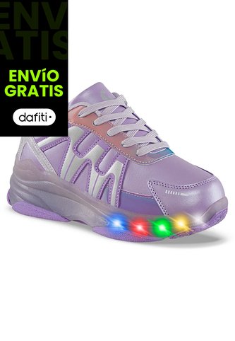 Tenis Patines Luces Tiff Mora Los Gomosos Para Niña Los Gomosos