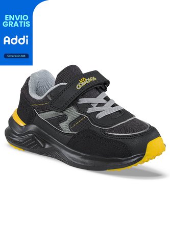 Tenis Urbanos Rekin Negro Para Niño Los Gomosos Los Gomosos