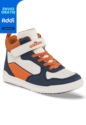 Tenis Urbanos Driff Blanco-Nar Para Niño Los Gomosos Los Gomosos