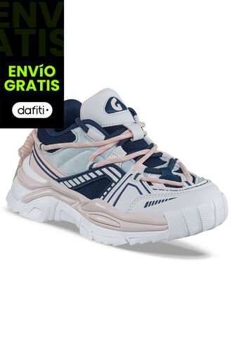 Tenis Urbanos Gadom Azul-Rosa Los Gomosos Para Niña Los Gomosos