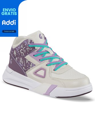 Tenis Urbanos Fenir Beige-Mora Para Niña Los Gomosos Los Gomosos