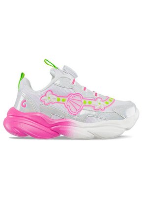 Tenis Luces Jomir Blanco Para Niña Los Gomosos