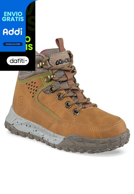 Botas Punna Café Para Niño Los Gomosos