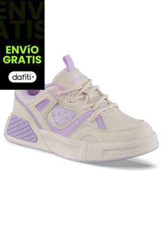 Tenis Casuales Jipot Beige-Mora Los Gomosos Para Niña Los Gomosos
