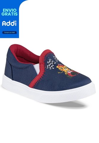 Tenis Fast Rojo-Azul Para Niño Los Gomosos Los Gomosos