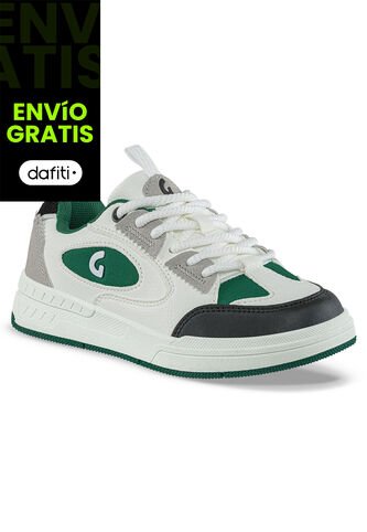 Tenis Casuales Endolo Blanco Los Gomosos Para Niño Los Gomosos
