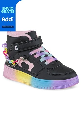 Botas Zunhe Negro Para Niña Los Gomosos Los Gomosos