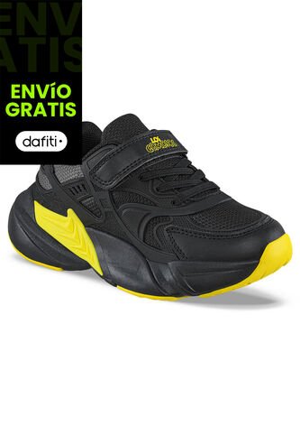 Tenis Urbanos Sifer Negro Los Gomosos Para Niño Los Gomosos