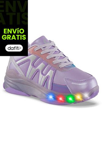 Tenis Patines Luces Tiff Mora Los Gomosos Para Niña Los Gomosos