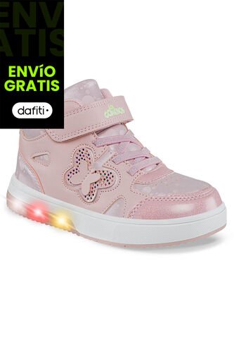Tenis Luces Nubi Rosa Los Gomosos Para Niña Los Gomosos