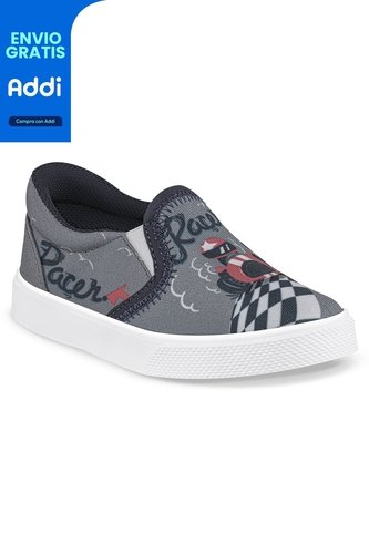 Tenis Fast Gris Para Niño Los Gomosos Los Gomosos