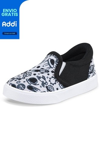 Tenis Gideoi Negro Para Niño Los Gomosos Los Gomosos