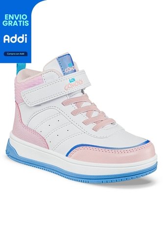 Botas Candito Blanco-Rosa Para Niña Los Gomosos Los Gomosos