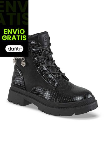 Botas Zikmo Negro Para Niña Los Gomosos Los Gomosos