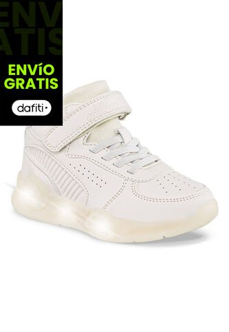 Tenis Luces Sorel Beige Para Niña Los Gomosos Los Gomosos