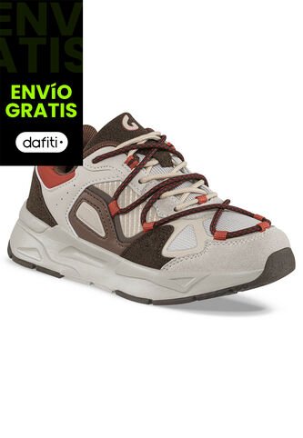 Tenis Urbanos Homis Beige Para Niño Los Gomosos Los Gomosos