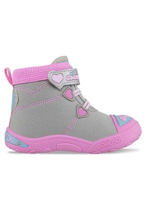 Botas Louri Gris-Rosa Para Niña Los Gomosos