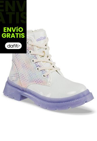 Botas Zemin Blanco Para Niña Los Gomosos Los Gomosos