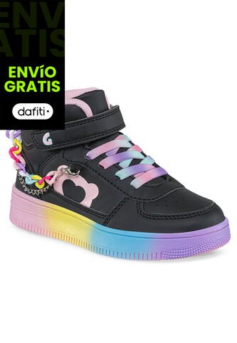 Botas Zunhe Negro Para Niña Los Gomosos Los Gomosos