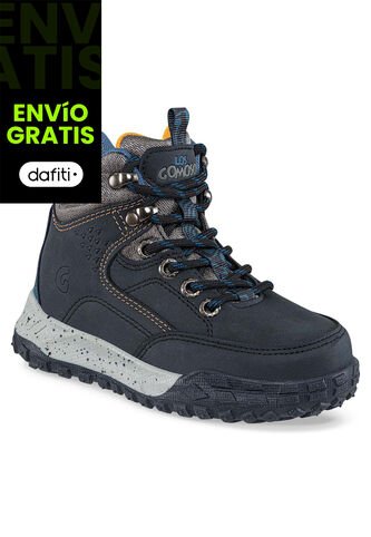 Botas Punna Azul Osc Para Niño Los Gomosos Los Gomosos