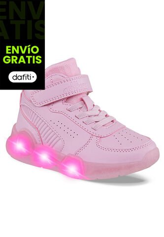 Tenis Luces Sorel Rosa Para Niña Los Gomosos Los Gomosos