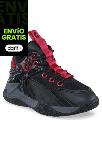 Tenis Loger Negro Para Niño Los Gomosos Los Gomosos