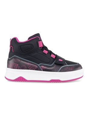 Tenis Viry Negro-Fucsia Para Niña Los Gomosos